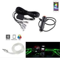 KIT LUCE INTERNI AUTO 6 MT RGB LED SMART APP