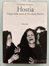 Libro Hostia Morte di Pier Paolo Pasolini Zigaina
