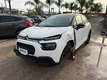 CITROEN C3 2022 1.2 BENZINA 83 CV *SINISTRATA