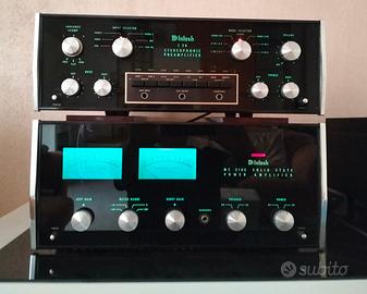 MCINTOSH C28 e MC 2105