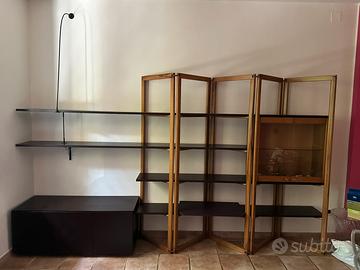 Libreria Anni Vintage '70/80 Design Su Misura