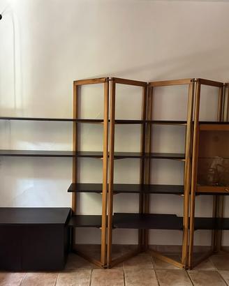 Libreria Anni Vintage '70/80 Design Su Misura