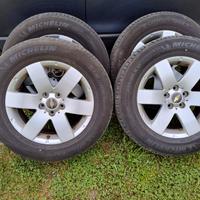 set 4 cerchi gomme estive michelin