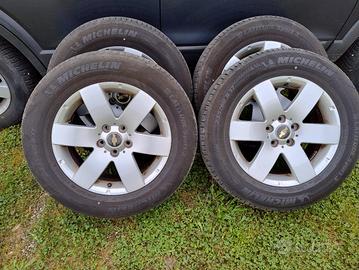 set 4 cerchi gomme estive michelin