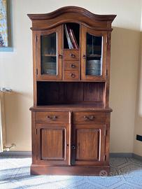 Mobile vetrinetta legno