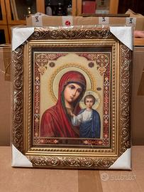 Quadro Madonna con bambino