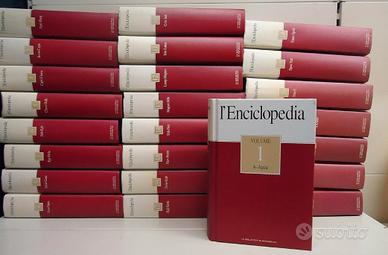 l'enciclopedia la biblioteca di repubblica 32 Volu