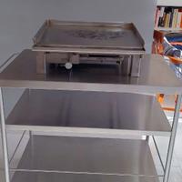 Barbecue Fry Top BBQ a gas (bombola non inclusa)