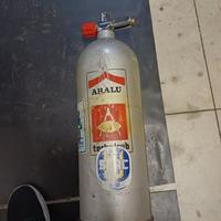 bombola da sub in alluminio. 