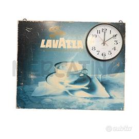 INSEGNA LAVAZZA CON OROLOGIO