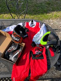 Set abbigliamento KART bambino 8-12 anni