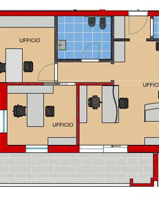 Bolzano, Viale Druso - Moderno ufficio con terrazz