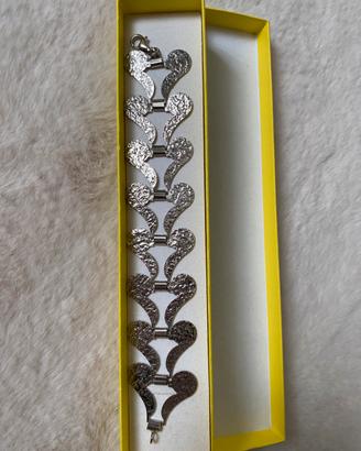 Bracciale in Argento 925 martellato - Vintage box