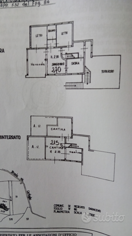 Appartamento con terreno