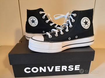 All Star Converse high j platform  NUOVE