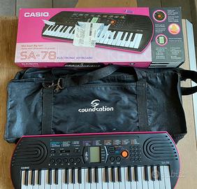 PIANOLA CASIO CON BORSA