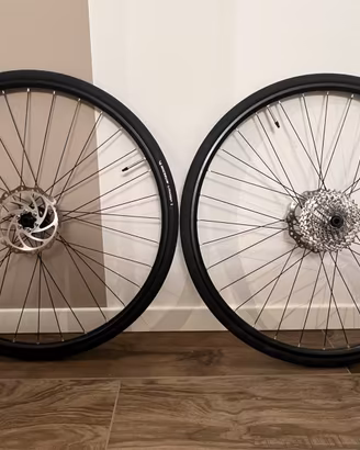 Coppia ruote complete strada per Gravel