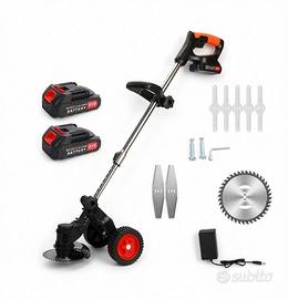 Tagliaerba elettrico con ruote