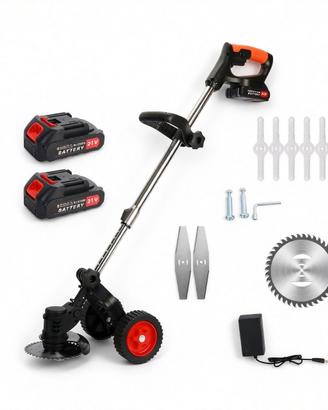 Tagliaerba elettrico con ruote