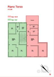 2 Appartamenti attigui (ATTICO)