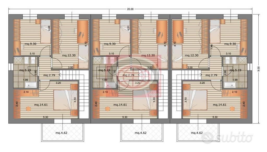 Terreno di 825 m² a Cesena - Vista 2