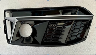 Griglia/Fen. Dx Audi A4 SLine 2015> Nero Luc/Satin