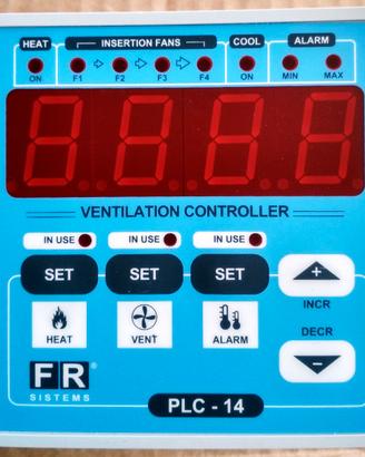 FR Sistems PLC-14/G controllo ventilazione