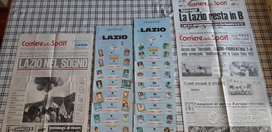 SS Lazio Figurine Panini + Corriere dello Sport