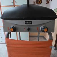barbecue con pietre laviche a gas