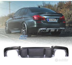 DIFFUSORE BMW F10 F11 LOOK M PERFORMANCE CARBONIO