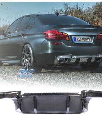 DIFFUSORE BMW F10 F11 LOOK M PERFORMANCE CARBONIO