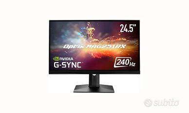 MSI MAG251RX 240Hz IPS 1ms – Monitor Gaming