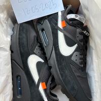 Air Max 90 Off White (black)