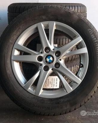 4 gomme e cerchi bmw continental 205 60 16 br231
