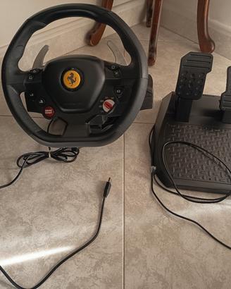 Volante thrustmaster t80 ferrari 488gtb edition. 