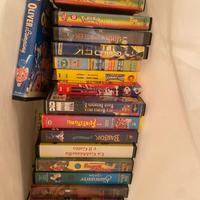 Video Cassette vhs cart. animati, cd cartoni film