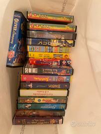 Video Cassette vhs cart. animati, cd cartoni film