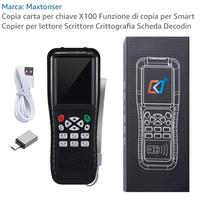 Maxtonser X100 Copia Chiave Lettore