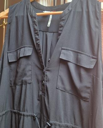 Ragwear Abito camicia 'Roissin' in nero