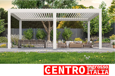 Pergola bioclimatica 3x5 gazebo lamelle orientabil