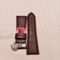 cinturino per orologio pelle marrone scuro 30mm 