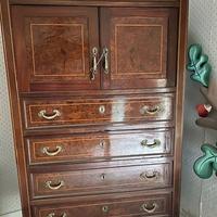 Segretaire cassettiera + duo comodini anni '60