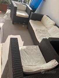 Set divani da esterno