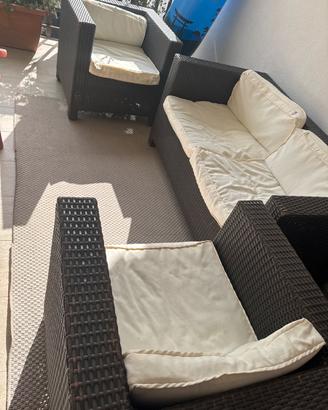 Set divani da esterno