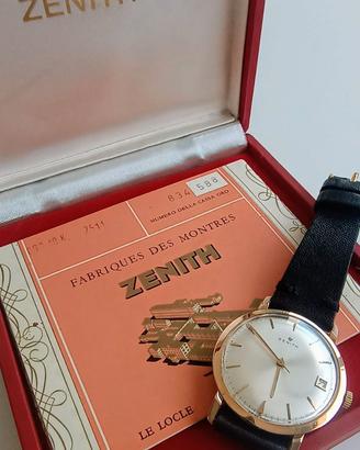 Zenith Stellina Oro Corredo Completo!