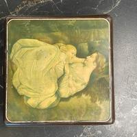 Scatola Di latta Pubblicitaria Biscotti Wamar