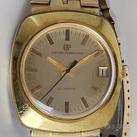 Girard Perregaux orologio quarzo anni 70 gold file
