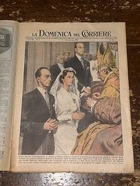 La Domenica del Corriere 1954 orig. Walter Molino