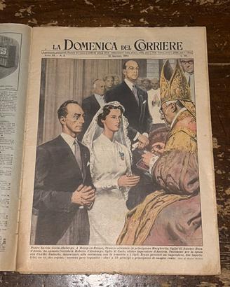 La Domenica del Corriere 1954 orig. Walter Molino