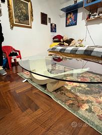 Tavolino da salotto in vetro – design moderno